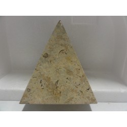 Piramida 12,5Cm Fosilni marmor 