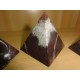 Piramida 5Cm rdeči marmor
