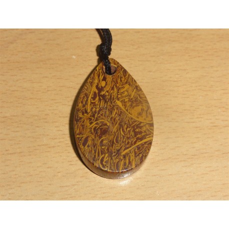 Obesek Snakeskin jaspis 2,5X4X0,7Cm