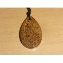Obesek Snakeskin jaspis 2,5X4X0,7Cm