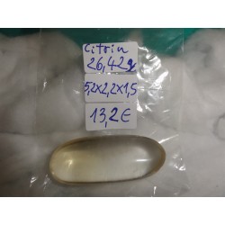 Citrin-Naraven 5,2X2,2X1,5Cm poliran