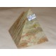 Onix-Marmor Piramida 7,5Cm