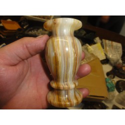 Onix-Marmor Vaza 8X15Cm