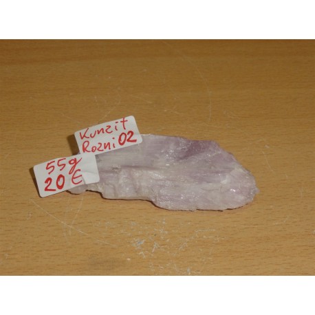 Kunzit-Rozni 7,5X3X1,5Cm