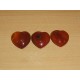 Karneol srce 4x4x2Cm